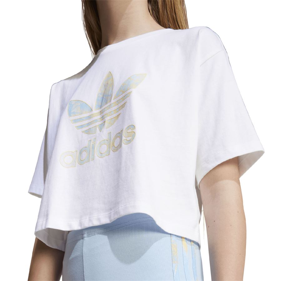 Loose cr tee t-shirt manica corta da bambina Adidas | JD2947X